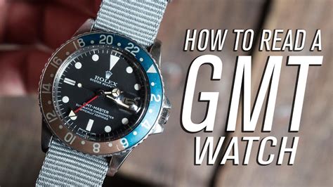 how to use a gmt watch.